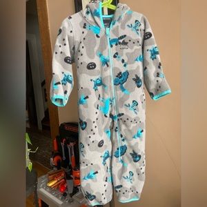 Burton fleece onesie snowsuit